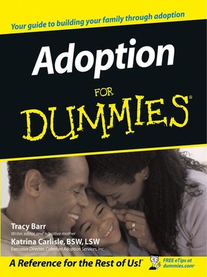 cover image of Adoption For Dummies